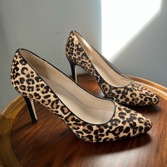 Cole Haan Real Fur Leopard Pump size 11 - Picture 4 of 6